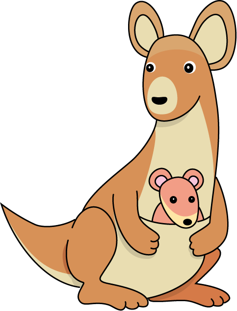 Of A Kangaroo Royalty Free Clipart Picture Kangaroo Cartoon Clip Art
