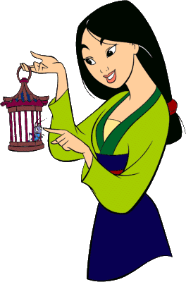 of Courage~ Clipart. Mulan .