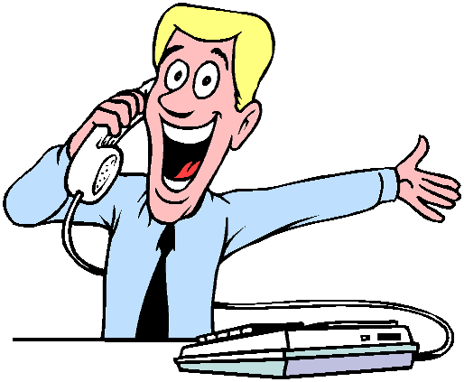 office phone clipart - Phone Call Clip Art