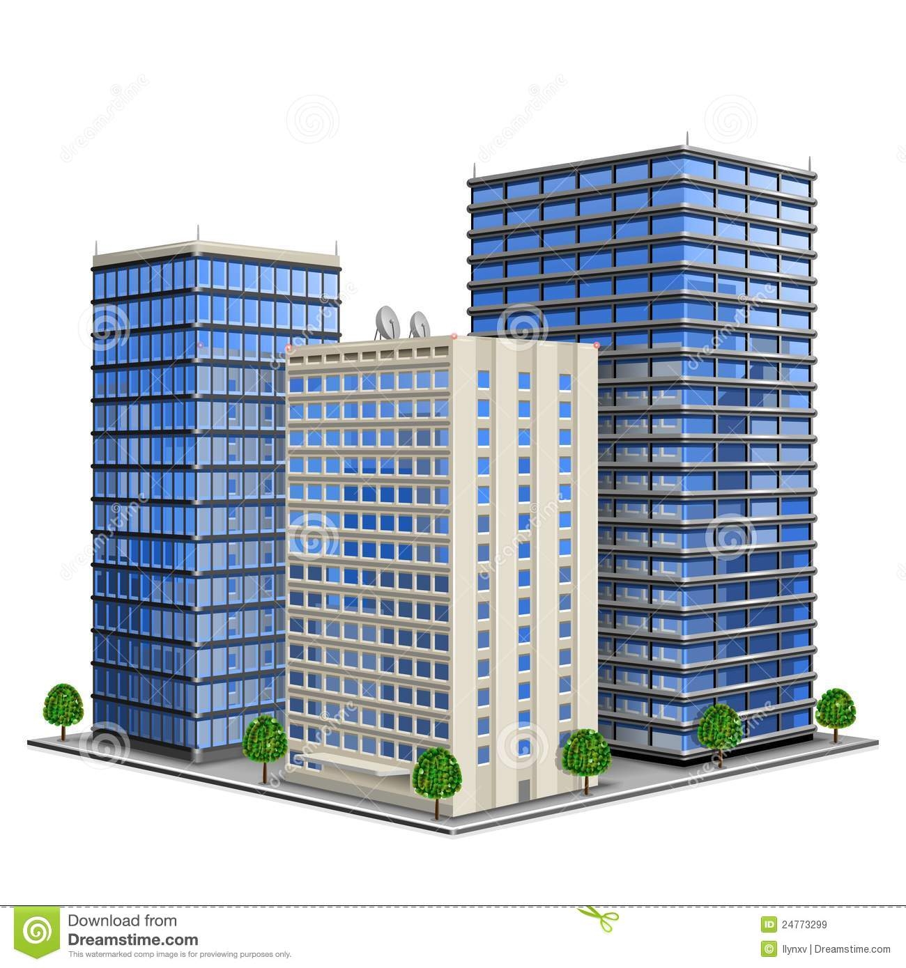 Office Building Clipart - cli - Clipart Buildings