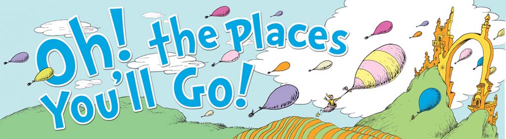 Oh the places youu0026#39;ll go oh the places you ll go clipart 9