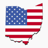 ... ohio flag ... - Ohio Clip Art