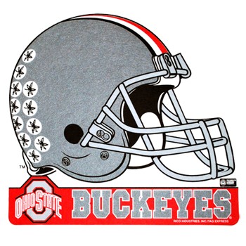 Ohio State University Rico Football Helmet Felt Pennant Clipart