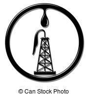... Oil Well - Oil well derri - Oil Well Clip Art