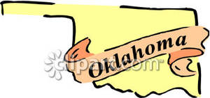 Oklahoma Clipart The State Oklahoma Royalty Free Clipart Picture