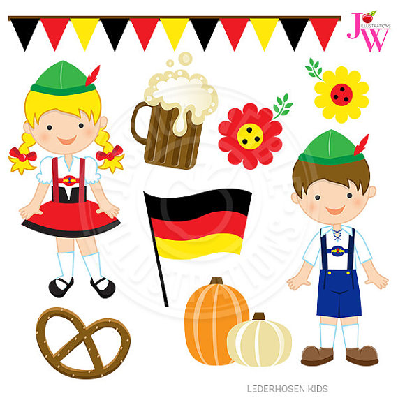 Oktoberfest Clip Art, . - German Clip Art