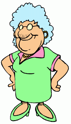 Old Lady Clip Art Clipart Pan - Old Lady Clip Art