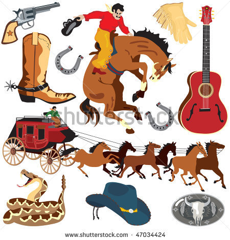 Old West Clipart Item 2 Vecto - Old West Clipart