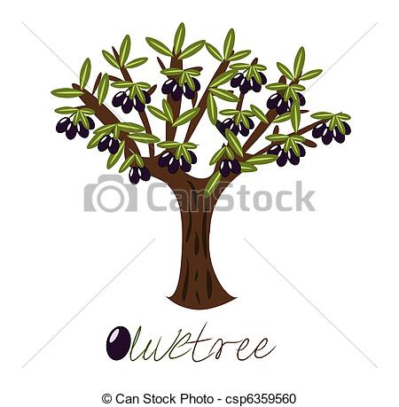 ... Olive tree full of black olives.