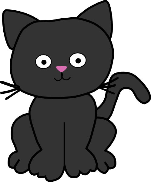 Olllection of cat cliparts . - Cat Clipart Images