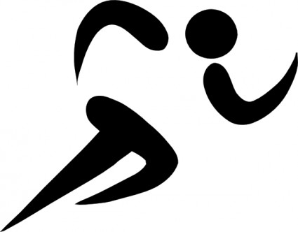 Olympic Sports Athletics Pictogram