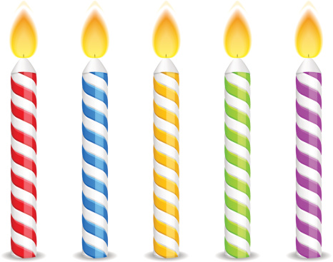 One Birthday Candle Clipart Clipartfest