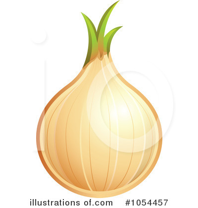 Royalty-Free (RF) Onion Clipart Illustration #1054457 by TA Images