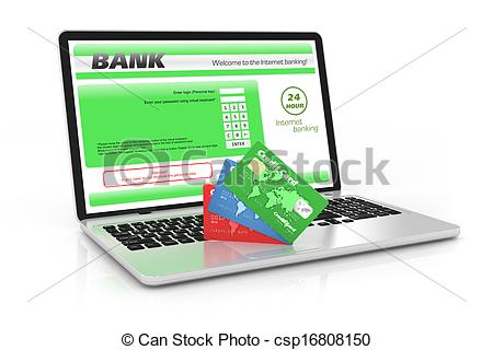 Online Banking Clipart