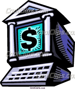 Clip Art Online Banking Clipart #1