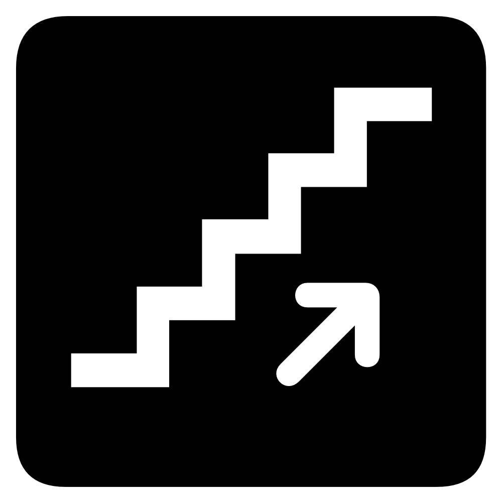 OnlineLabels Clip Art - Aiga Stairs