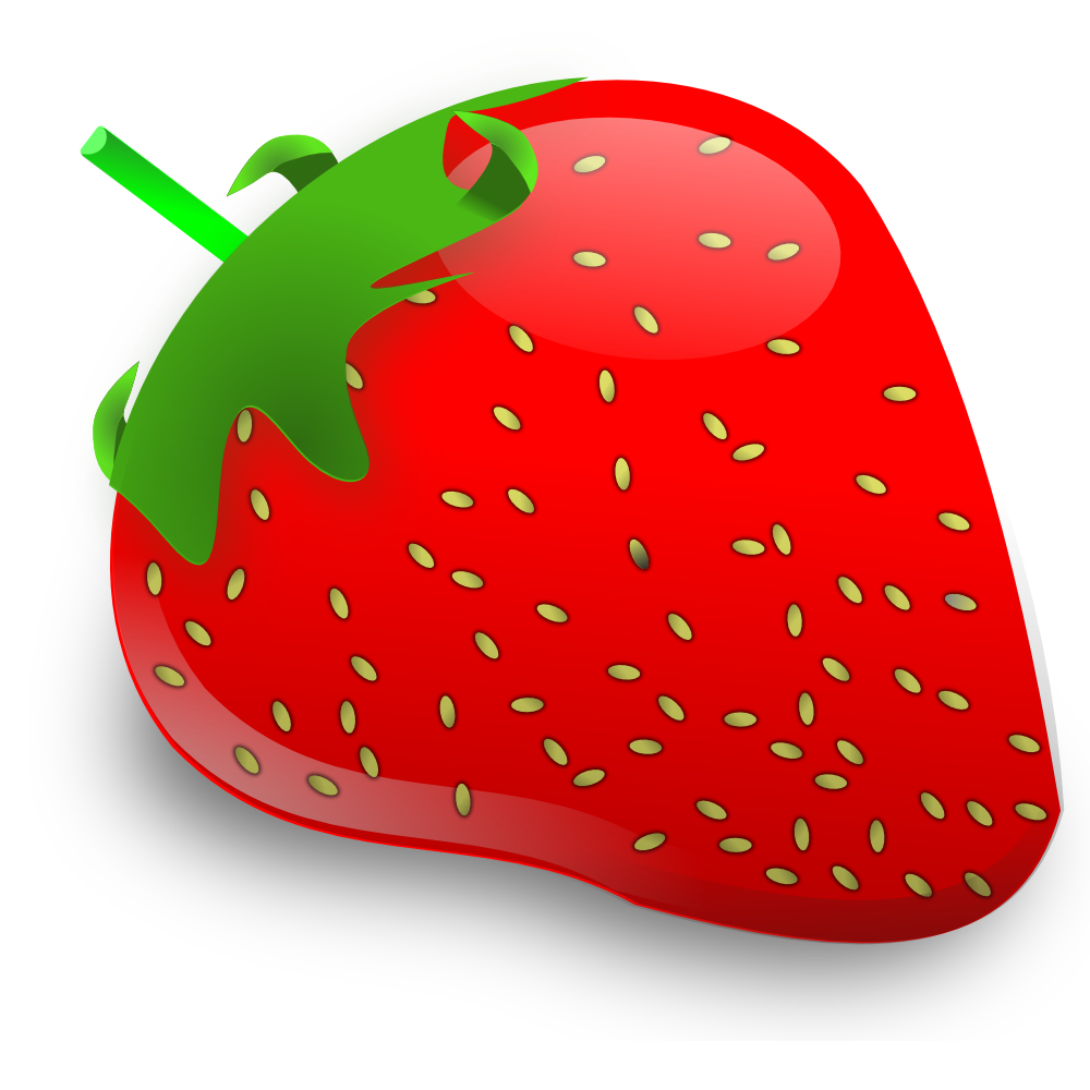 Onlinelabels Clip Art Strawberry