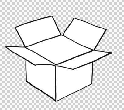 Open Box Clipart this image a