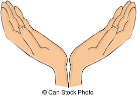 ... Open Hands - This illustration depicts a pair of human hands.