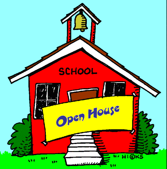 Open House Clipart Gif - Open House Clipart