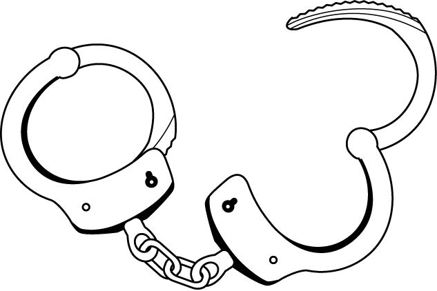 Handcuffs1 - Clip Art (4373)