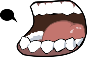 Open Mouth Clip Art - Open Mouth Clipart