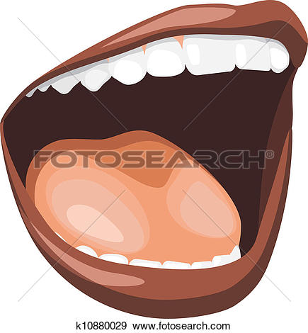 Open mouth - Open Mouth Clip Art