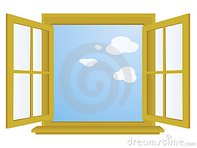 Arched window clipart