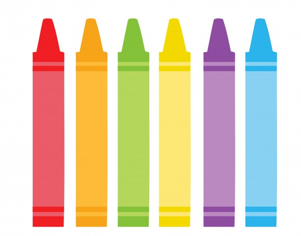 Domain Crayons Clip Art .