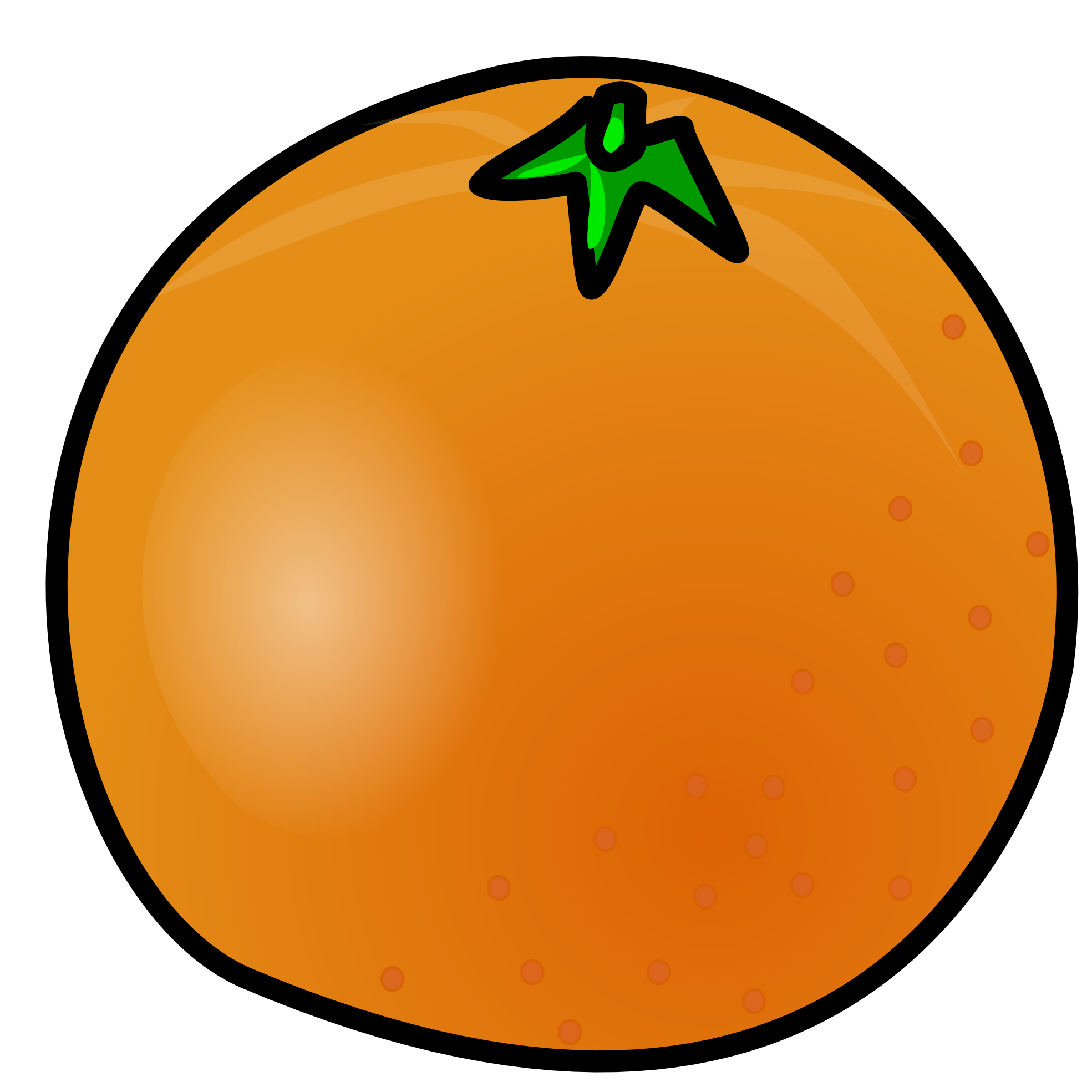 Orange PNG image, free .