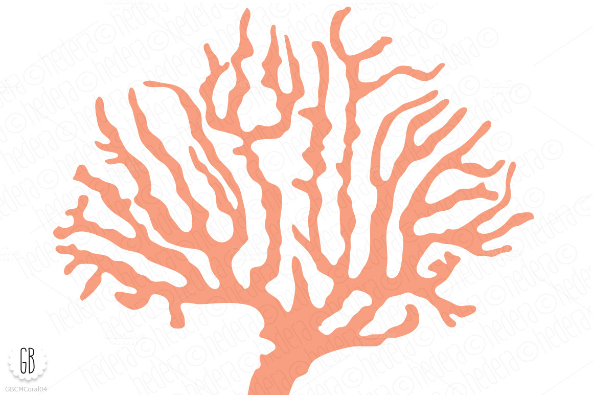 Orange Coral Clipart - Coral Clip Art