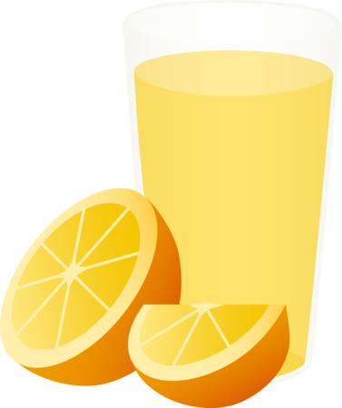 Orange juice vitamin clip art free clipart images