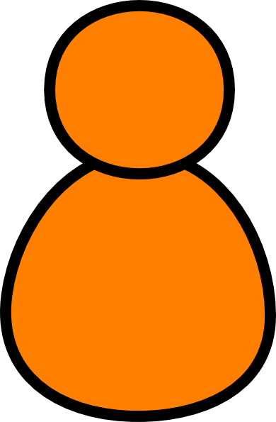 Orange User Clip Art - User Clipart