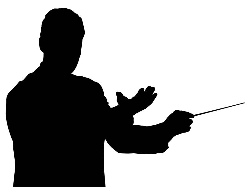 Orchestra Clipart. Conductor .