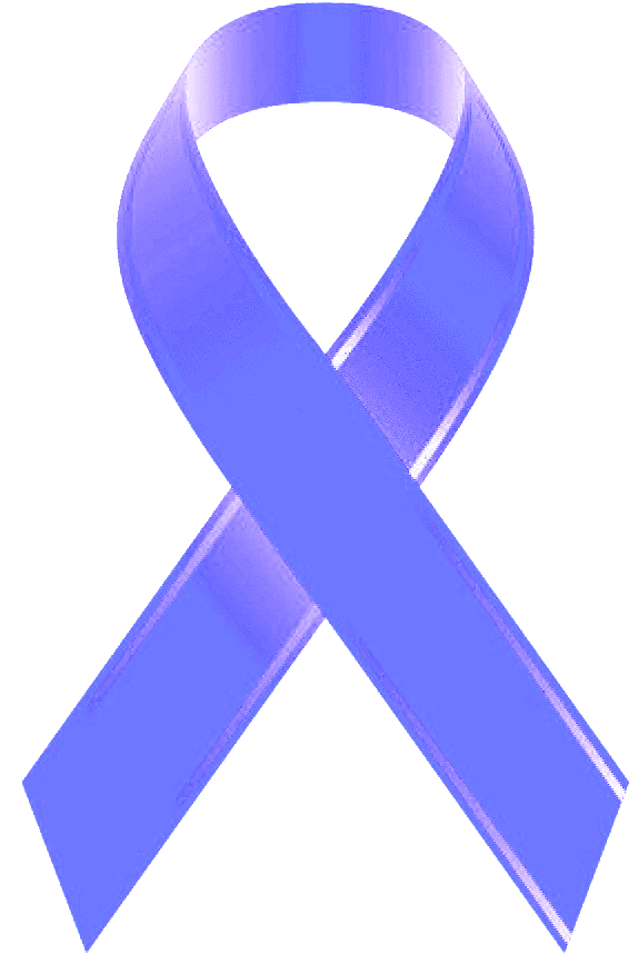 Orchid Cancer Ribbon - - Cancer Ribbons Clip Art