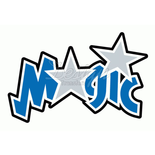 Orlando Magic logo T Shirt Iron on Transfers N1139