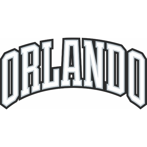 Orlando Magic Script Logo Iron On Sticker