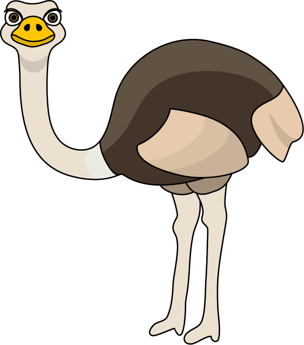 Ostrich Clip Art - Ostrich Clipart