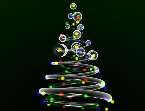 Christmas Tree with flashing 