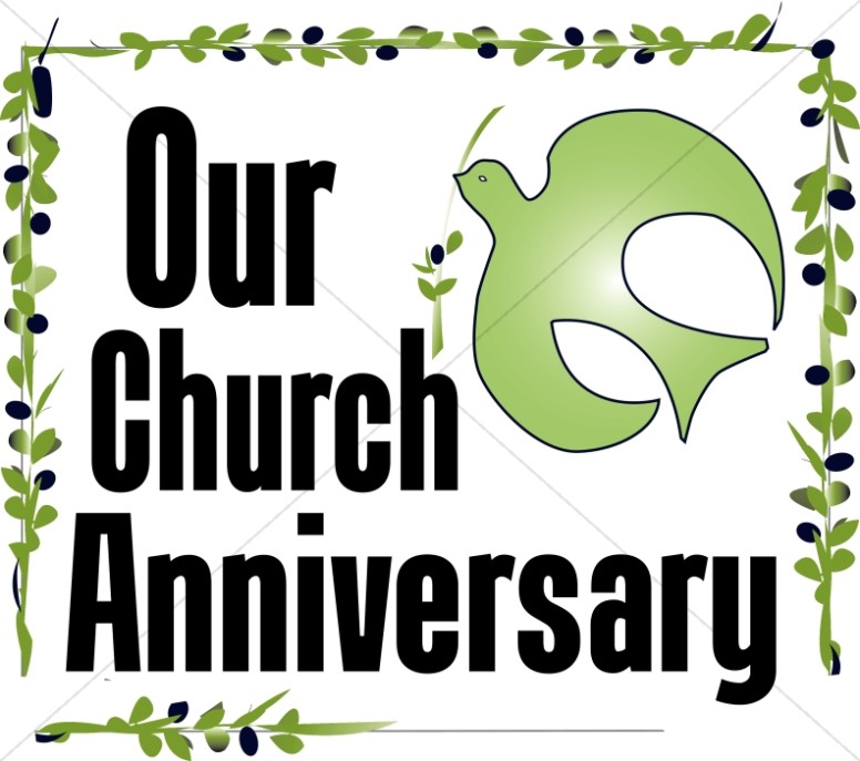 Our Church Anniversary Clipar - Church Anniversary Clipart