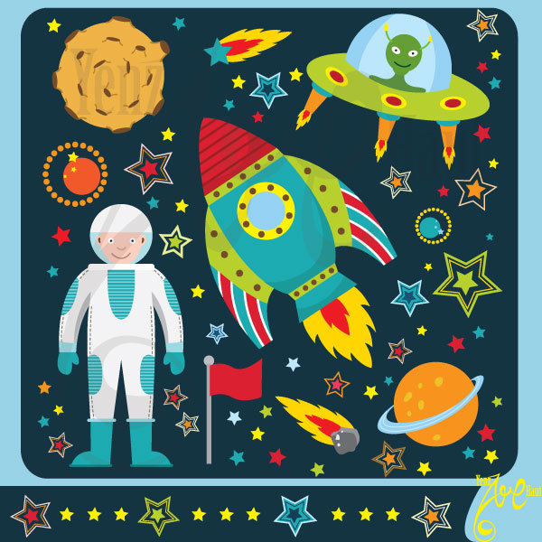 Outer space clipart:u0026quot - Outer Space Clipart