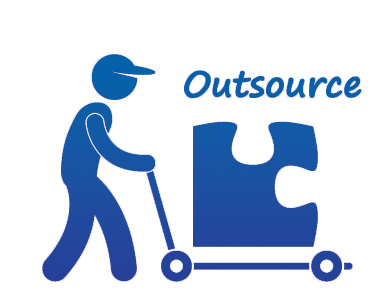 Drawing - outsourcing. Fotose