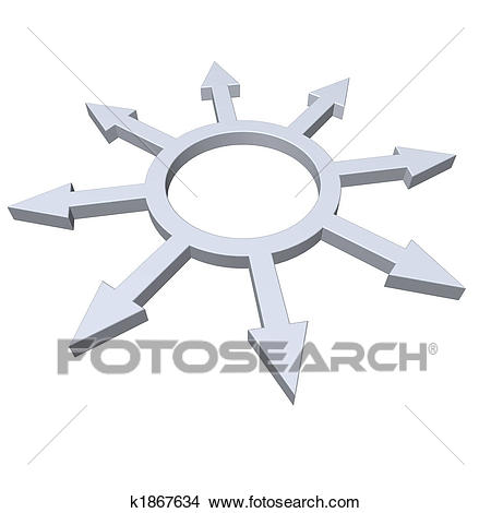 Drawing - outsourcing. Fotose - Outsourcing Clipart