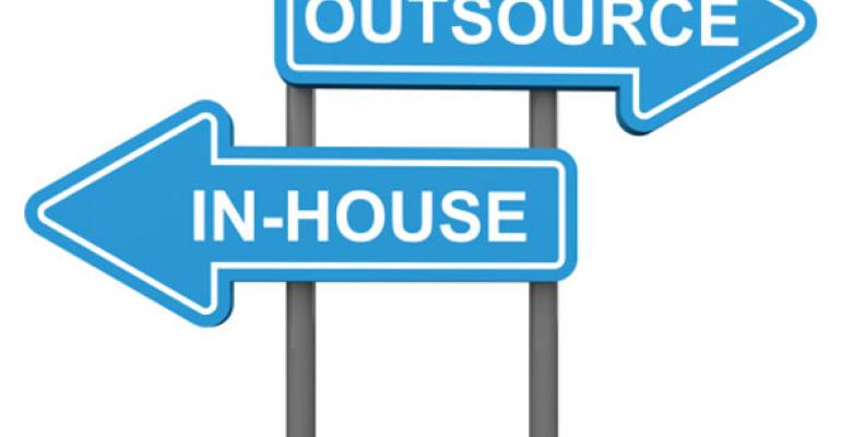 Outsource or Insource? - Outsourcing Clipart