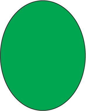Green Oval Button Clip Art at