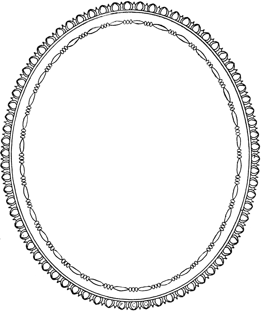 Oval Frame - Oval Clipart