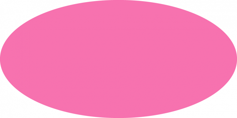 Pink Oval Clipart #1 - Oval Clipart