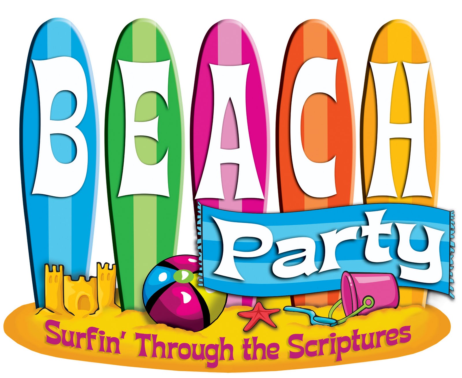 Beach Party Clip Art - ClipAr