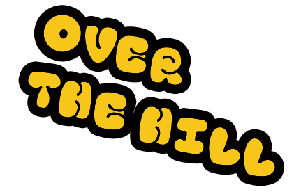 Over The Hill Clip Art