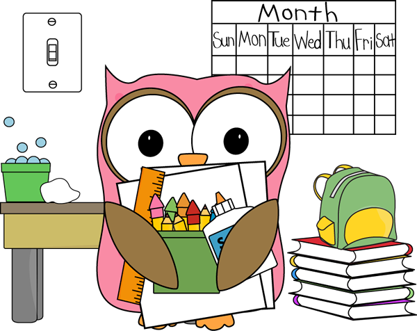 Owl Classroom Job Subsitute - Clipart Classroom